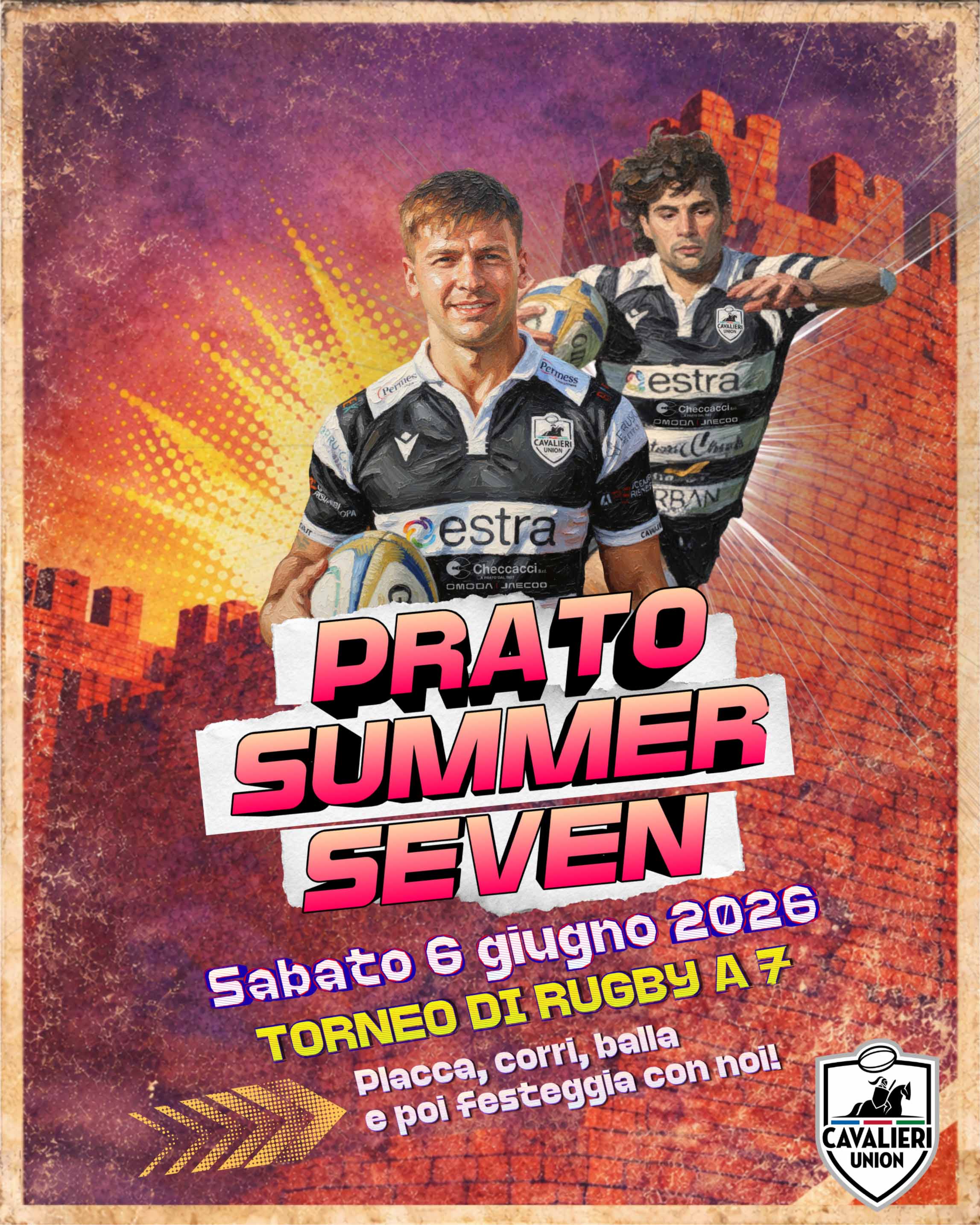 Prato Summer Seven, il rugby a 7 accende l’estate dei Cavalieri Union Rugby Prato Sesto